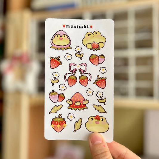Froggyberry Sticker Sayfası