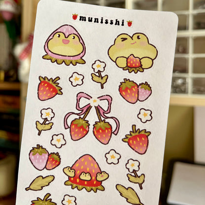 Froggyberry Sticker Sayfası