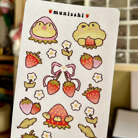 Froggyberry Sticker Sayfası