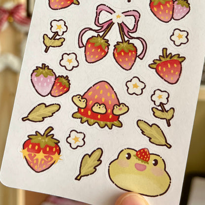 Froggyberry Sticker Sayfası
